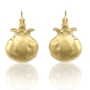 Danon Gold Plated Pomegranate Fashion Earrings - 1