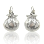 Danon Silver Plated Pomegranate Fashion Earrings - 1