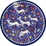  Deer Plate. Armenian Ceramic - 1
