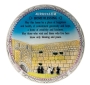  Deluxe Collector's Plate - Colorful Kotel and Home Blessing (English) - 1