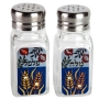 Dorit Judaica Salt & Pepper Shakers -  Wheat & Pomegranates - 1