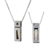 For He will Give His Angels Five Metals Kabbalah Pendant Necklace (Psalms 91:11) - 2