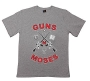 Guns and Moses T-Shirt. Gray - 1