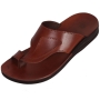 Hula Handmade Leather Sandals (Brown) - 1