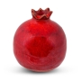 Handmade Smooth Ceramic Pomegranate - Small  - 1