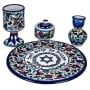  Havdalah Set - 5 Pieces. Armenian Ceramic - 2