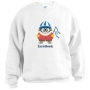  IsraGeek Sweatshirt. White - 1