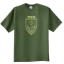  Israel Defense Forces Insignia T-Shirt - Givati. Black / Olive Green - 3