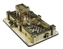 Jerusalem Golden Temple Laser Cut 3-D Do-it-Yourself Kit - 1