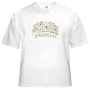  Jerusalem T-Shirt - Line Drawing with Color. White - 1