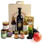 Lin's Farm All-Natural Deluxe Gift Box with Wine - 1