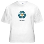  Love 2 Recycle T-shirt. White - 1