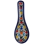 Multicolored Flowers Spoon Rest. Armenian Ceramic - 1