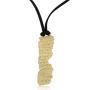 Priestly Benediction: 24K Gold Plated Silver Necklace - 1
