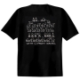  Rows of Camels T-Shirt. Black - 1