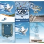 Set of 6 Israel Laminated Posters - 1