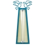 Doves Mezuzah with Perspex Background. Variety of Colors - 2