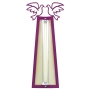 Doves Mezuzah with Perspex Background. Variety of Colors - 4