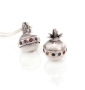 Silver Jeweled Pomegranate Necklace - Hoshen Stones - 1