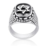 Sterling Silver Star of David and Western Wall Ring - 2