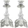 Traditional Long Floral Candlesticks - 1