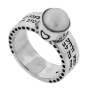 Woman of Valor: Silver & Pearl Ring - 1