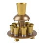 Yair Emanuel Anodized Aluminum Kiddush Fountain - Gold - 1