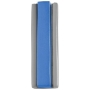 Yair Emanuel Anodized Aluminum Interlocked Mezuzah Case - Blue and Gray - 1