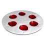 Yair Emanuel Cast Aluminum Seder Plate - Pomegranates - 2