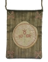  Yair Emanuel Embroidered Bag - Pomegranate Coin Replica - Olive Green - 1