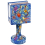 Yair Emanuel Standing Match Box Holder  - Pomegranates and Grapes - 1