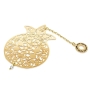 Yealat Chen 24K Gold Plated Pomegranate Wall Hanging - Blessings - 1