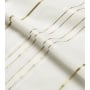 Talitnia Acrylic Tallit (Prayer Shawl) - White and Gold Stripes - 6