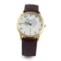 Adi Watches Classic Golden Watch With Hebrew Letters and Star of David Design - 2