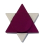 Star of David Travel Candle Holders - Variety of Colors. Agayof Design - 4