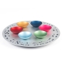 One-Level Seder Plate By Agayof Design (Choice of Colors) - 2