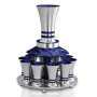 Nadav Art Anodized Aluminum Wine Fountain - Colored Inside with Hammered Finish (Choice of Colors) - 3