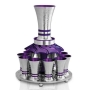 Nadav Art Anodized Aluminum Wine Fountain - Colored Inside with Hammered Finish (Choice of Colors) - 4