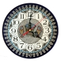  Mosaic Fish Clock (Large). Armenian Ceramic - 1
