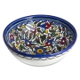 Armenian Ceramics Serving Bowl - Flowers - 2