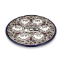 Seder Plate With Floral and Grapes Design By Armenian Ceramic - 3
