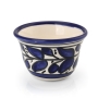 Armenian Ceramic Classic Blue and White Turkish Coffee Cup Set - 2