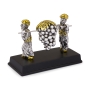 Silver-Plated The Twelve Spies Figurine - 1