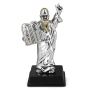 Silver-Plated Moses with Ten Commandments Figurine - 1