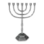 Traditional Ornate 7-Branched Menorah (Variety of Colors) - 5