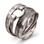925 Sterling Silver Ana BeKoach Wrap Ring  - 2