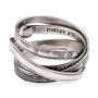 925 Sterling Silver Ana BeKoach Wrap Ring  - 3