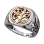 Woman of Valor: Gold and Silver Pomegranates Ring - Proverbs 31:10 - 5