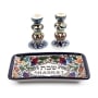 Armenian Ceramics Must-Have Shabbat & Holiday Gift Set - 4