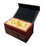 Ornate Faux Leather Etrog Box  - 2